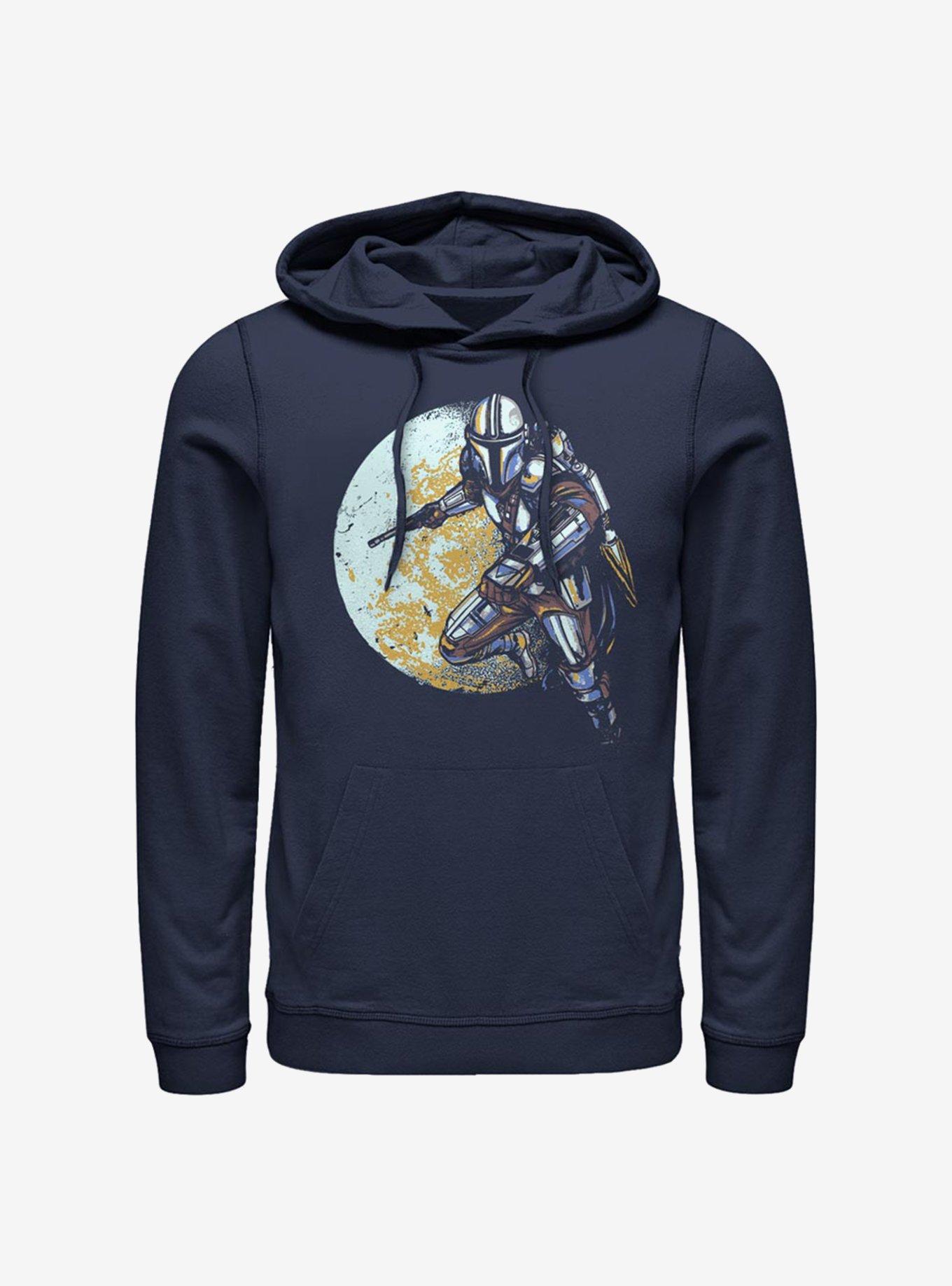 Star Wars The Mandalorian Moondo Lorian Hoodie, NAVY, hi-res