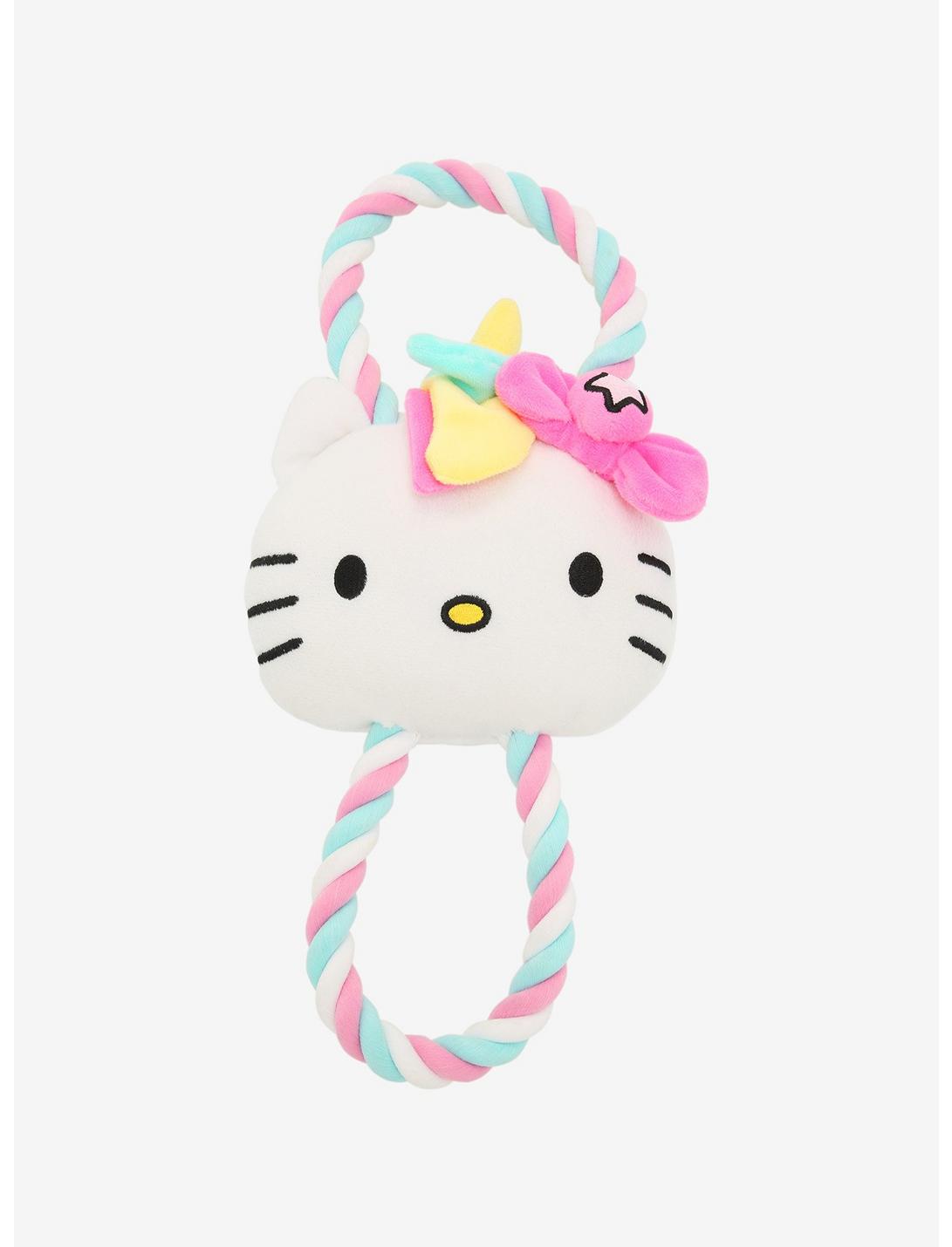 Hello Kitty Unicorn Rope Dog Toy, , hi-res