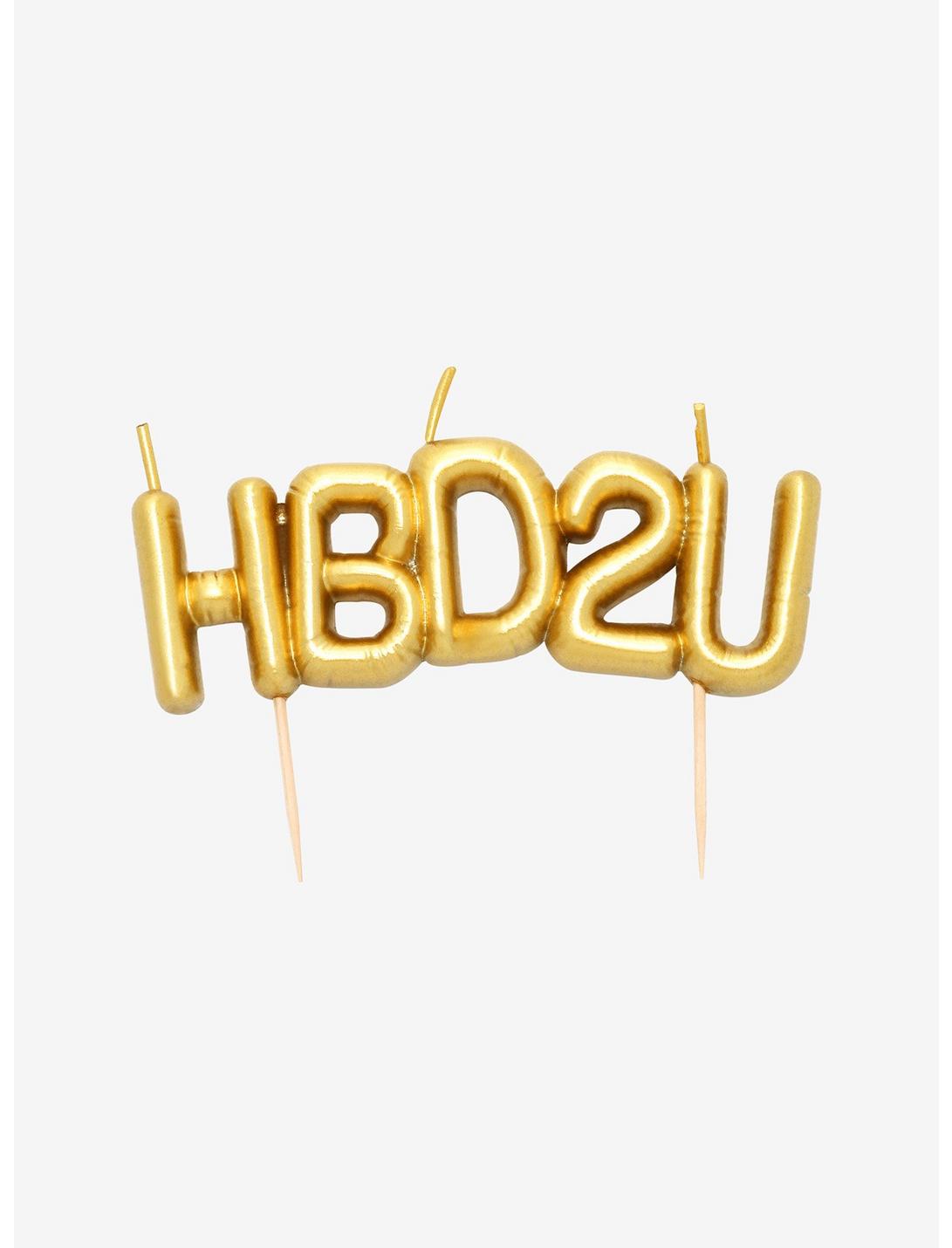 HBD2U Party Candles, , hi-res