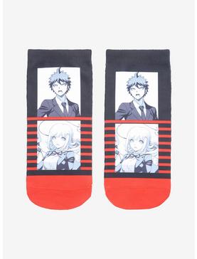 Danganronpa Hinata & Chiaki Panel No-Show Socks, , hi-res