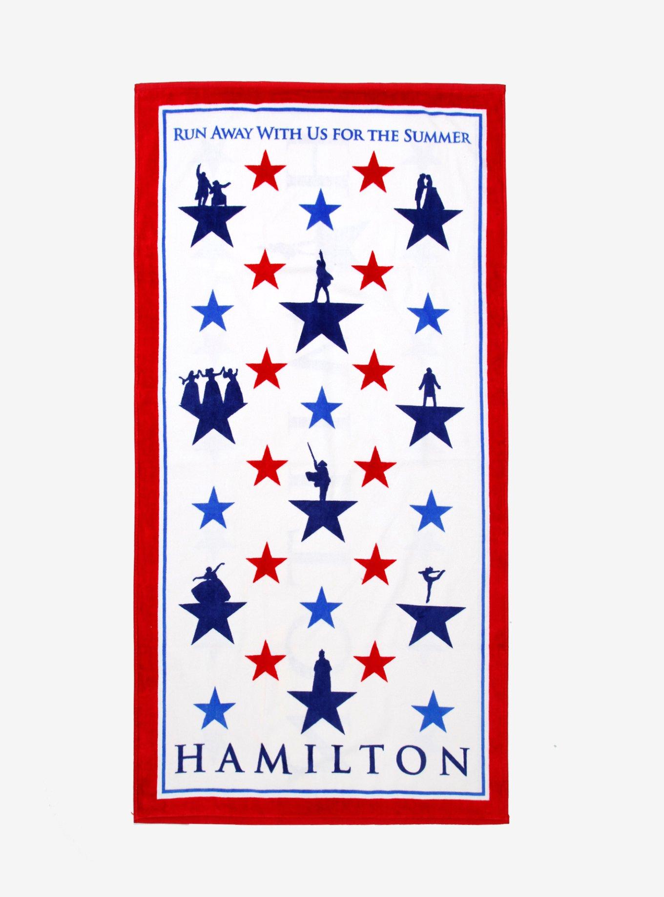 Hamilton Star Beach Towel, , hi-res