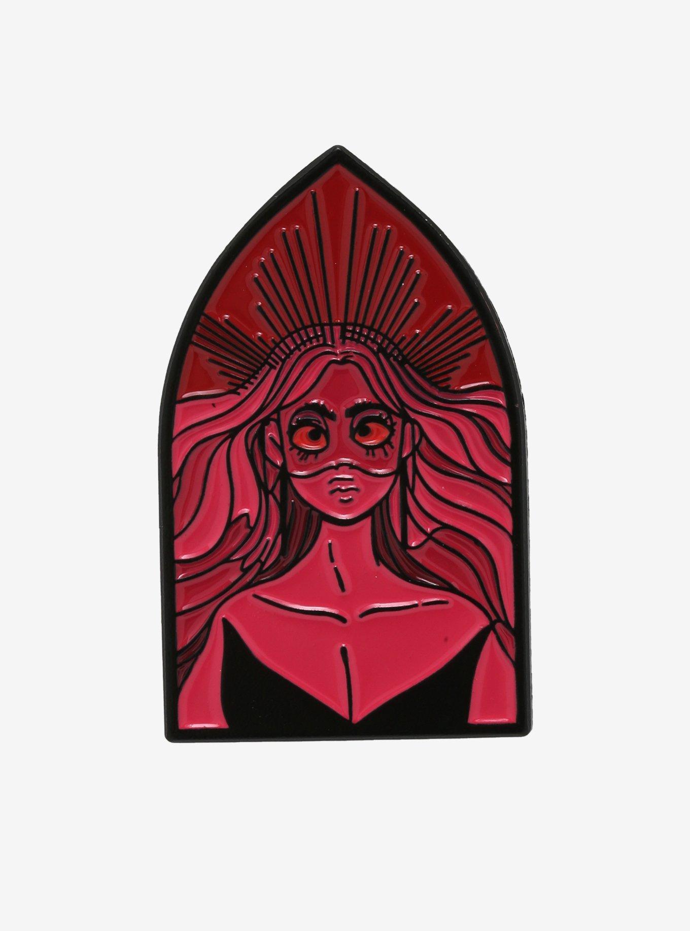 Lore Olympus Persephone Vision Queen Enamel Pin, , hi-res