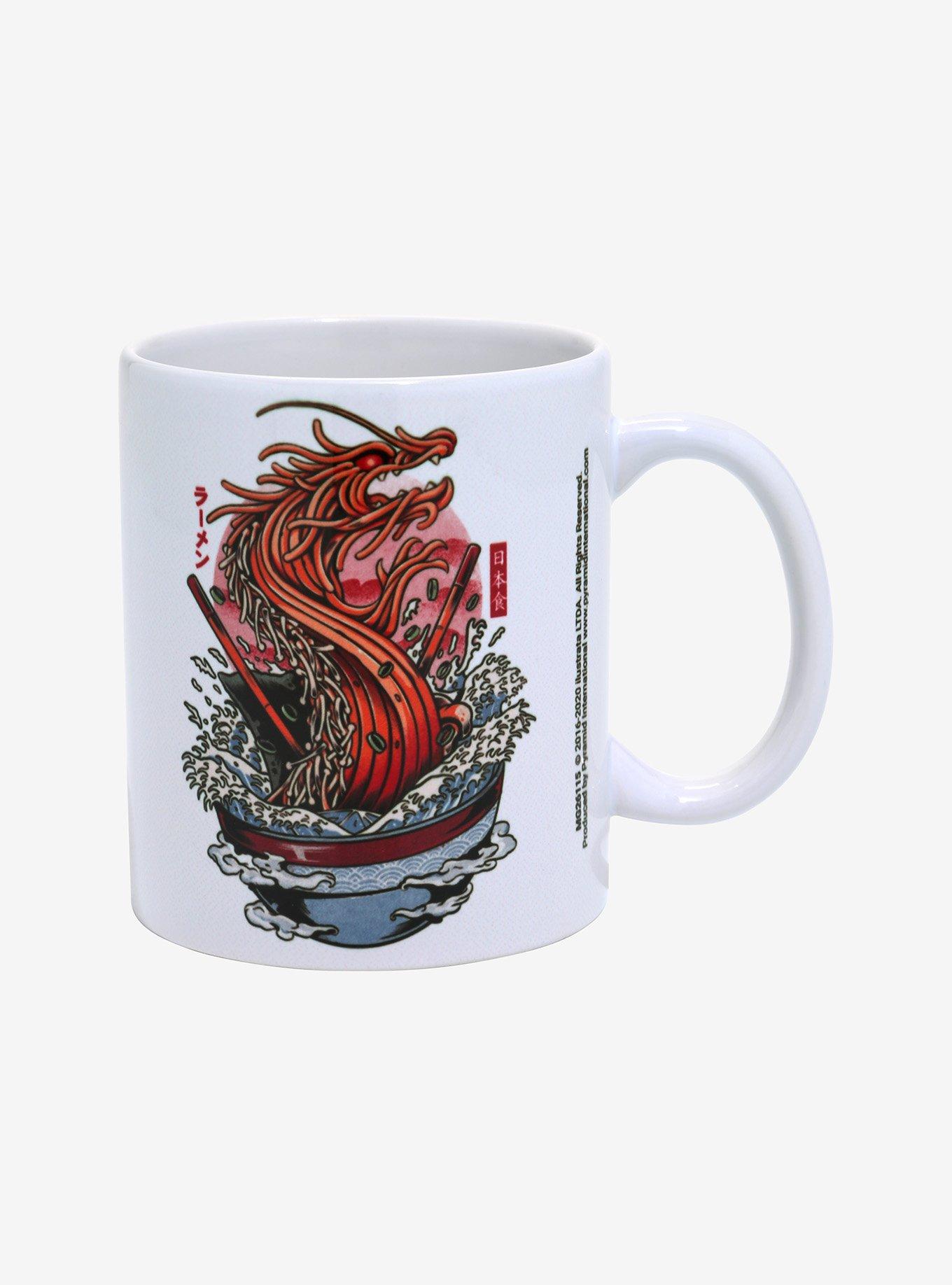 Dragon Ramen Mug By Ilustrata