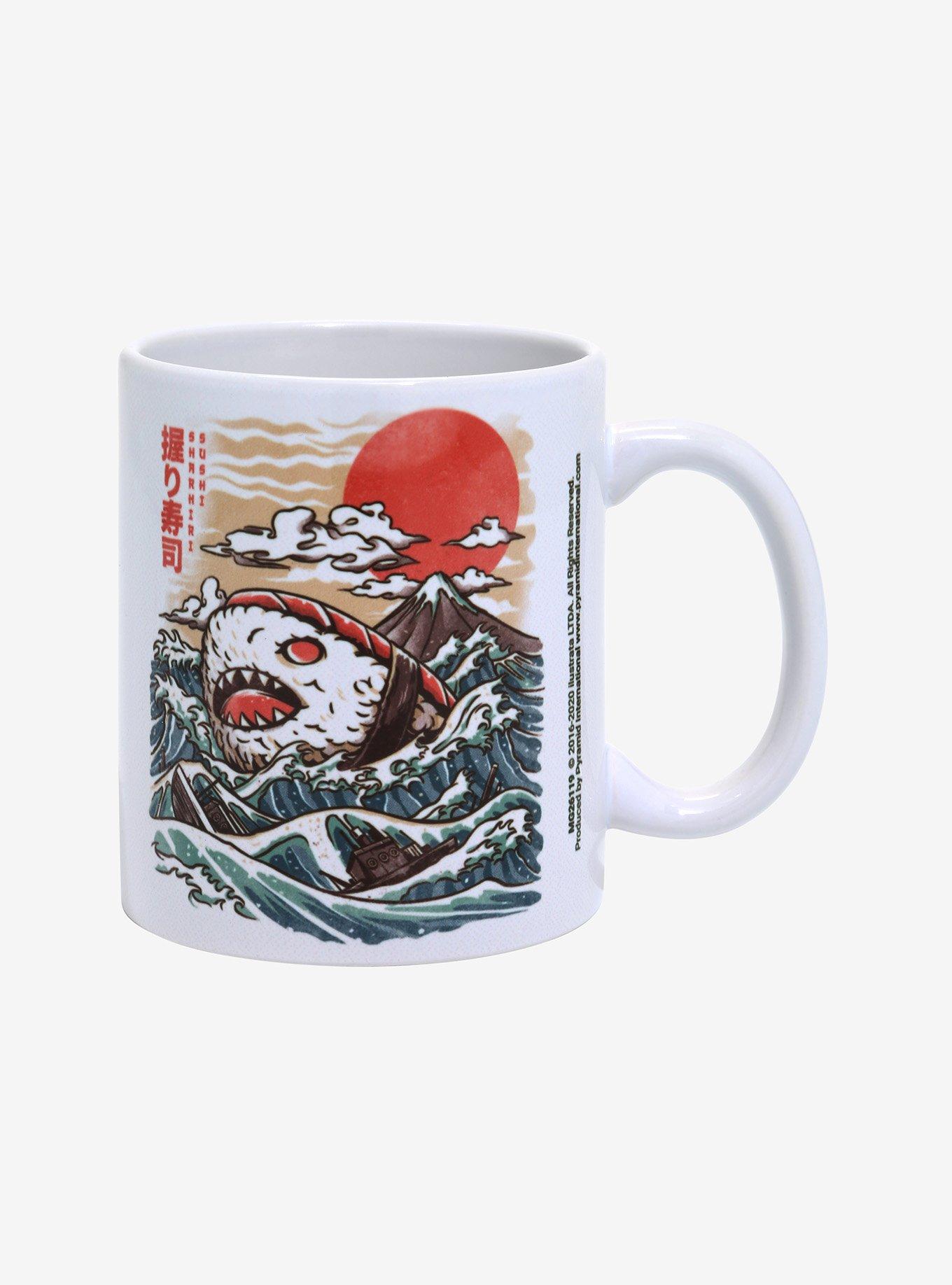 Sharkiri Sushi Mug By Ilustrata