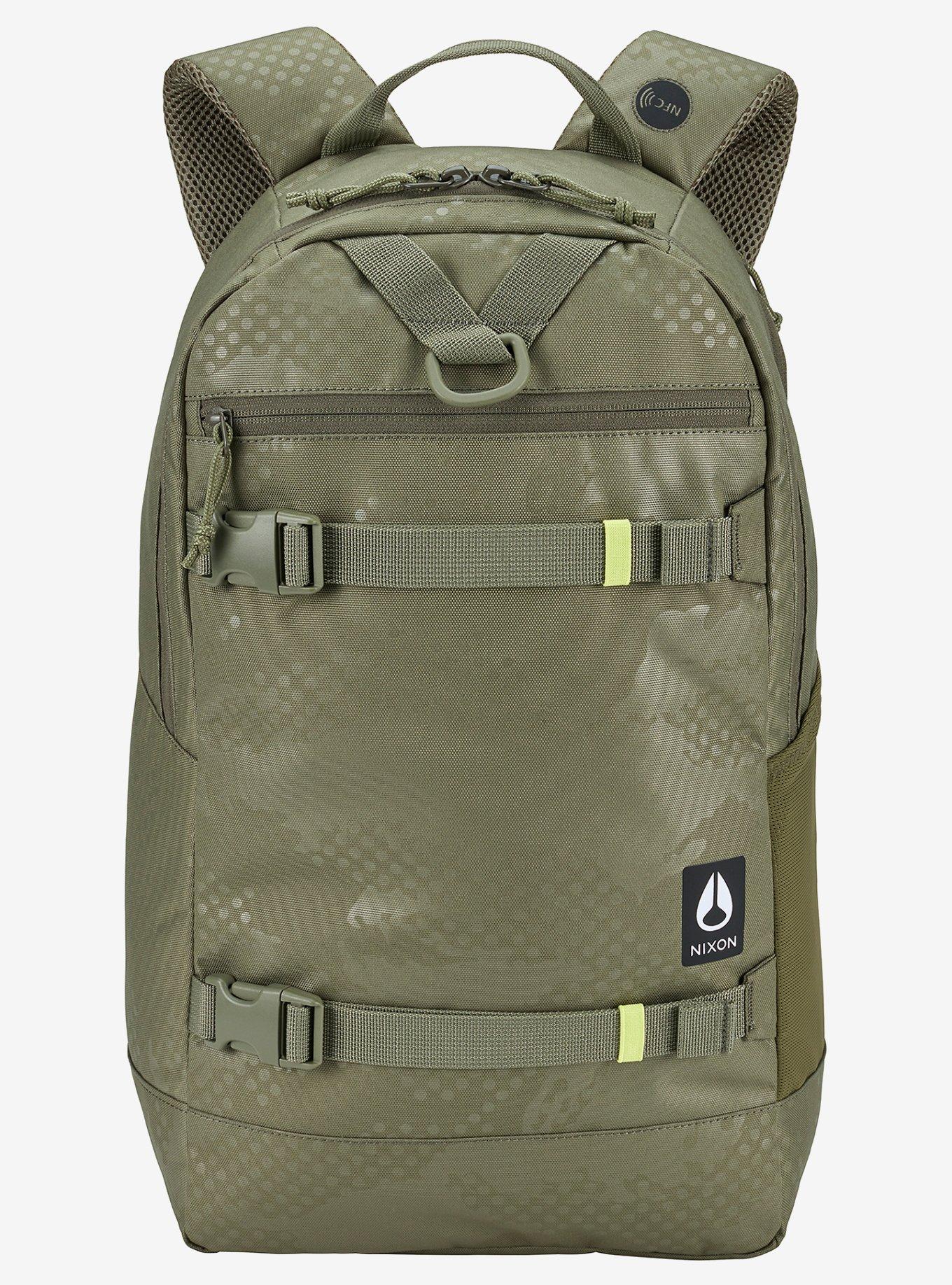 Nixon Ransack Olive Dot Camo Backpack, , hi-res