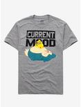 Pokemon Current Mood T-Shirt, CHARCOAL, hi-res