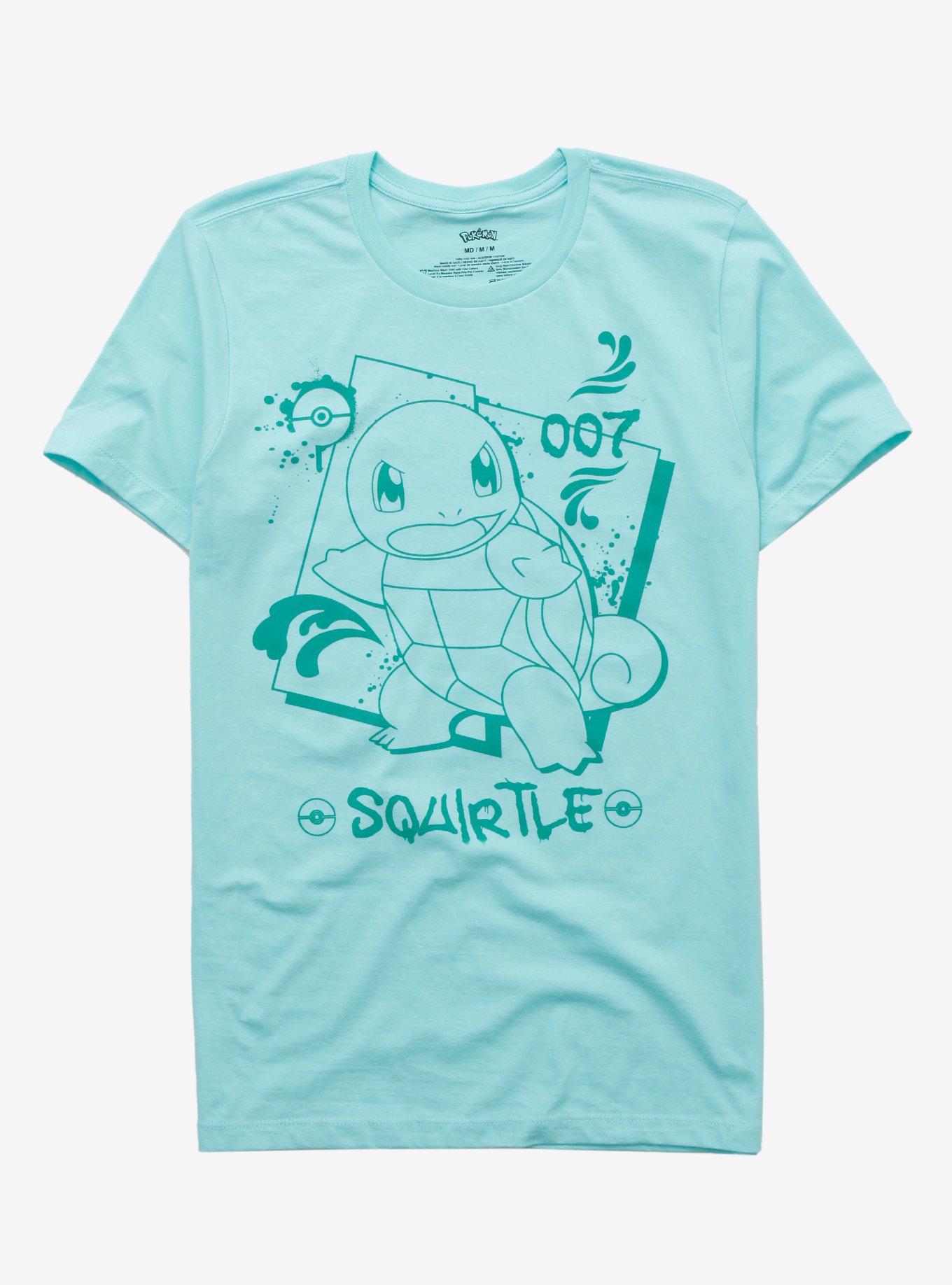 Pokemon Squirtle Squad T-shirt - TokoPyramid