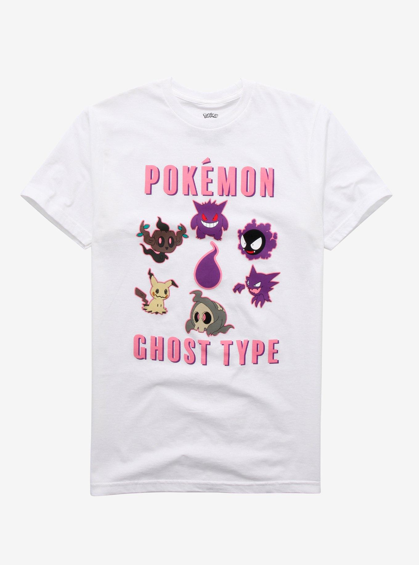 Pokemon Ghost Type T-Shirt | Hot Topic