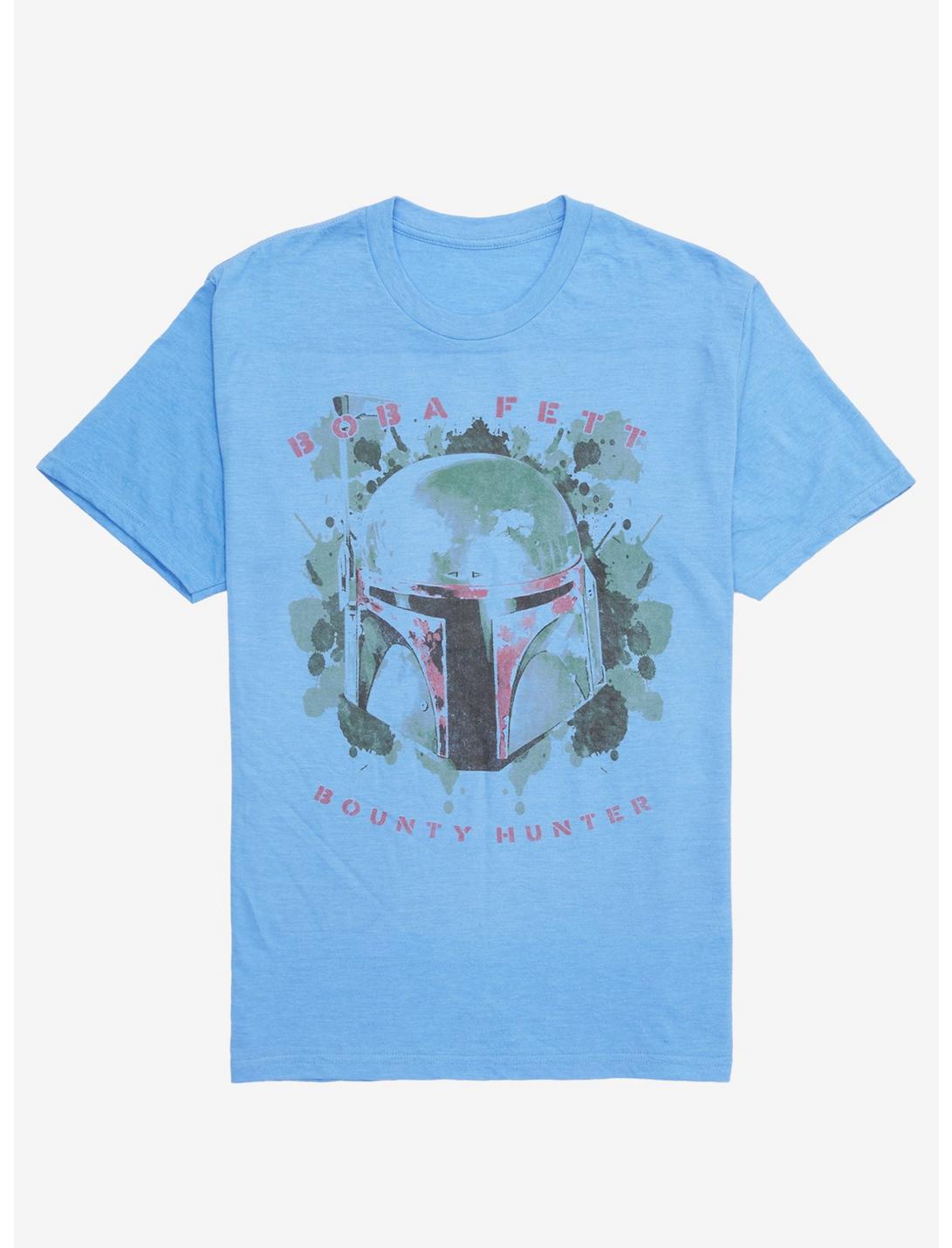 Star Wars Boba Fett Blotch T-Shirt, BLUE, hi-res