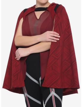 Her Universe Marvel WandaVision Wanda Hooded Cape Plus Size, , hi-res