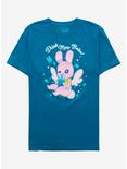 Tasty Peach Chirii Bunny Boba Boyfriend Fit Girls T-Shirt, MULTI, hi-res