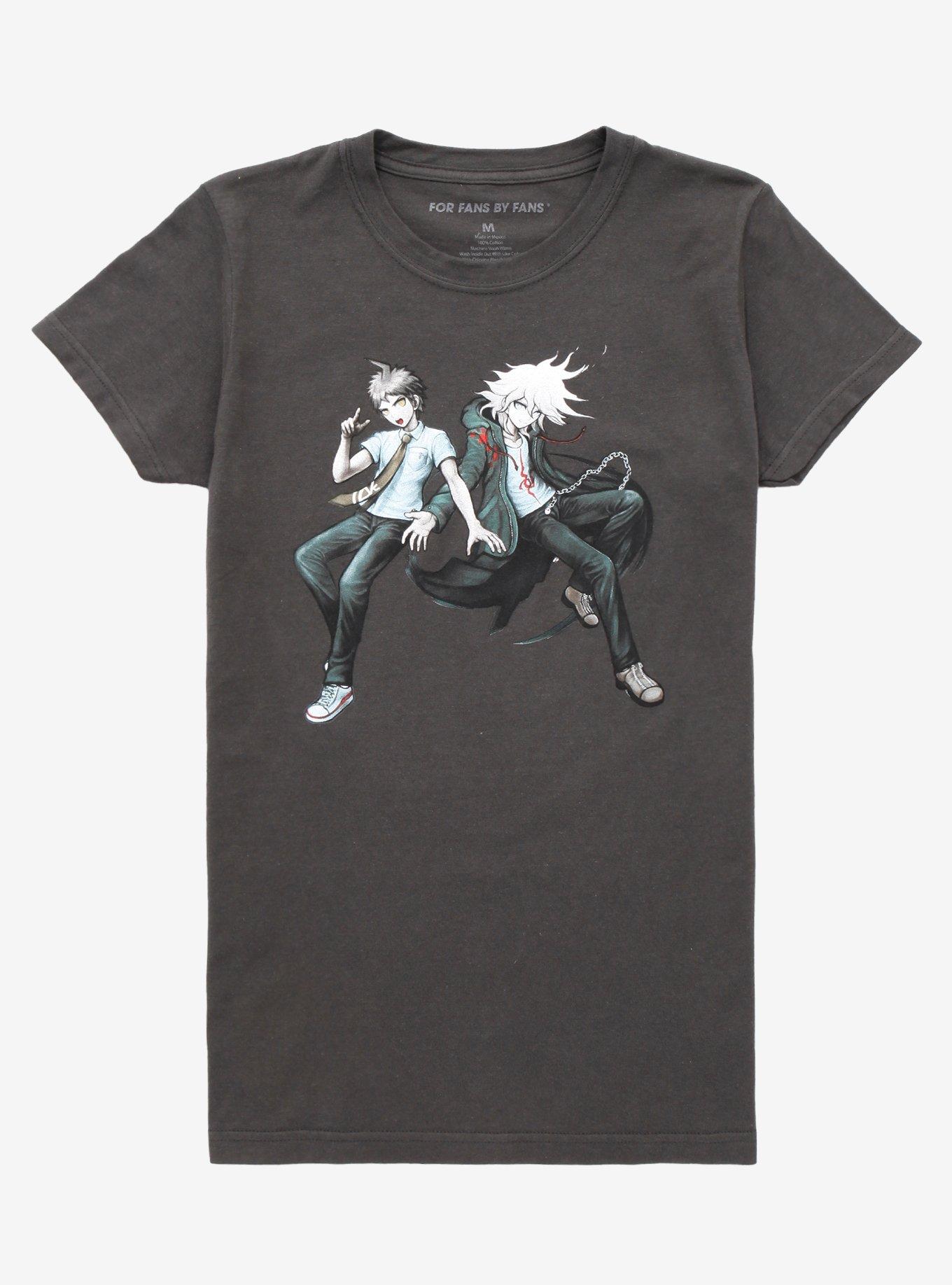 Danganronpa Nagito Komaeda & Hajime Hinata Girls T-Shirt, MULTI, hi-res