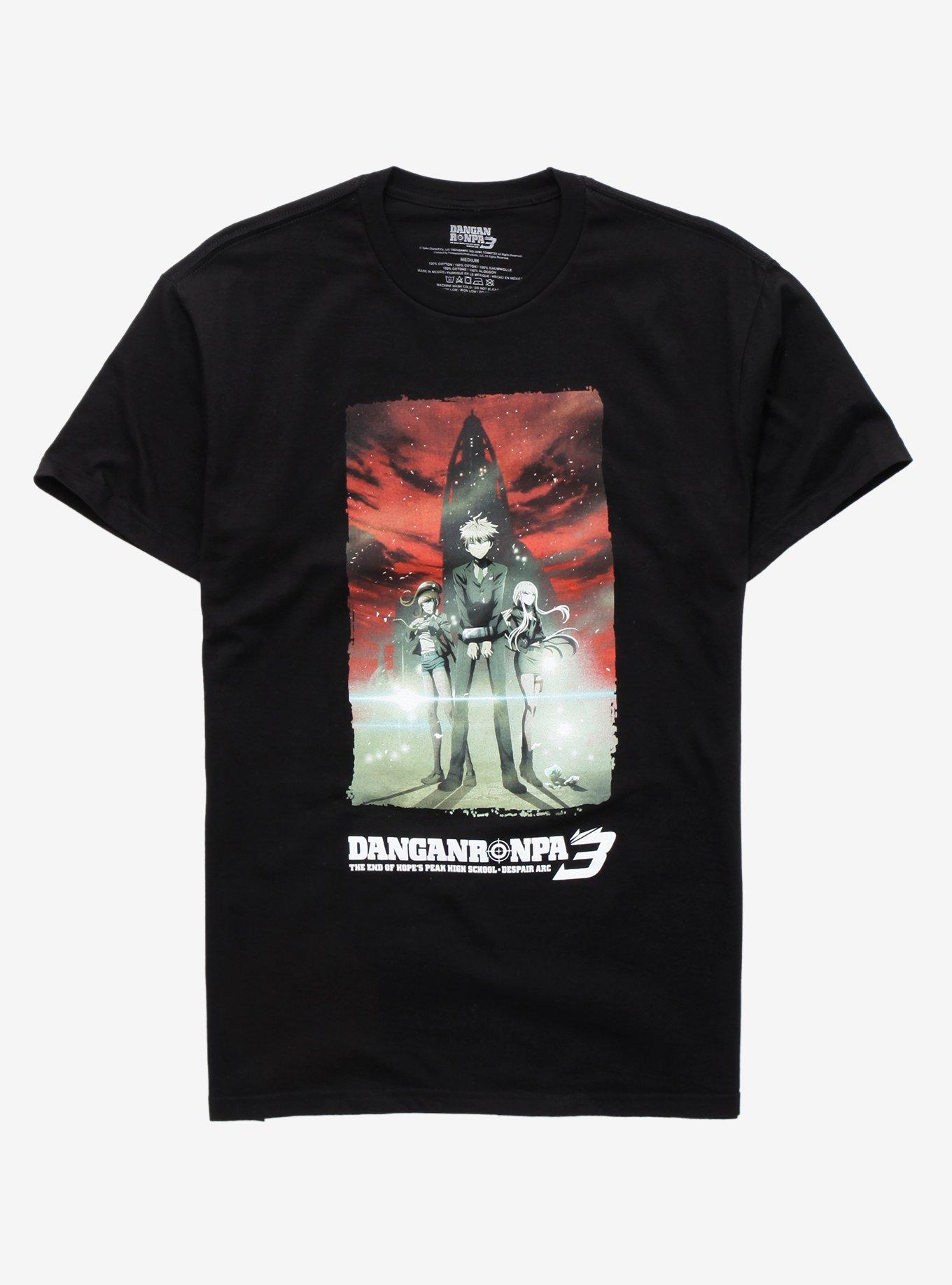 Danganronpa 3: The End Of Hope's Peak High School Poster Boyfriend Fit Girls T-Shirt, MULTI, hi-res