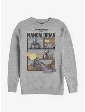 Star Wars The Mandalorian Mando Comic Sweatshirt, , hi-res