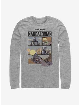 Star Wars The Mandalorian Mando Comic Long-Sleeve T-Shirt, , hi-res
