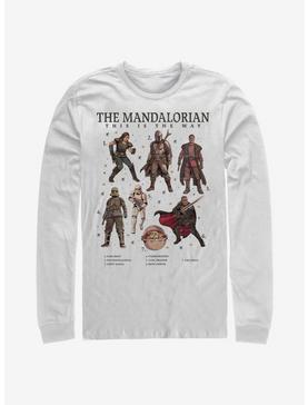 Star Wars The Mandalorian Mando Textbook Long-Sleeve T-Shirt, , hi-res