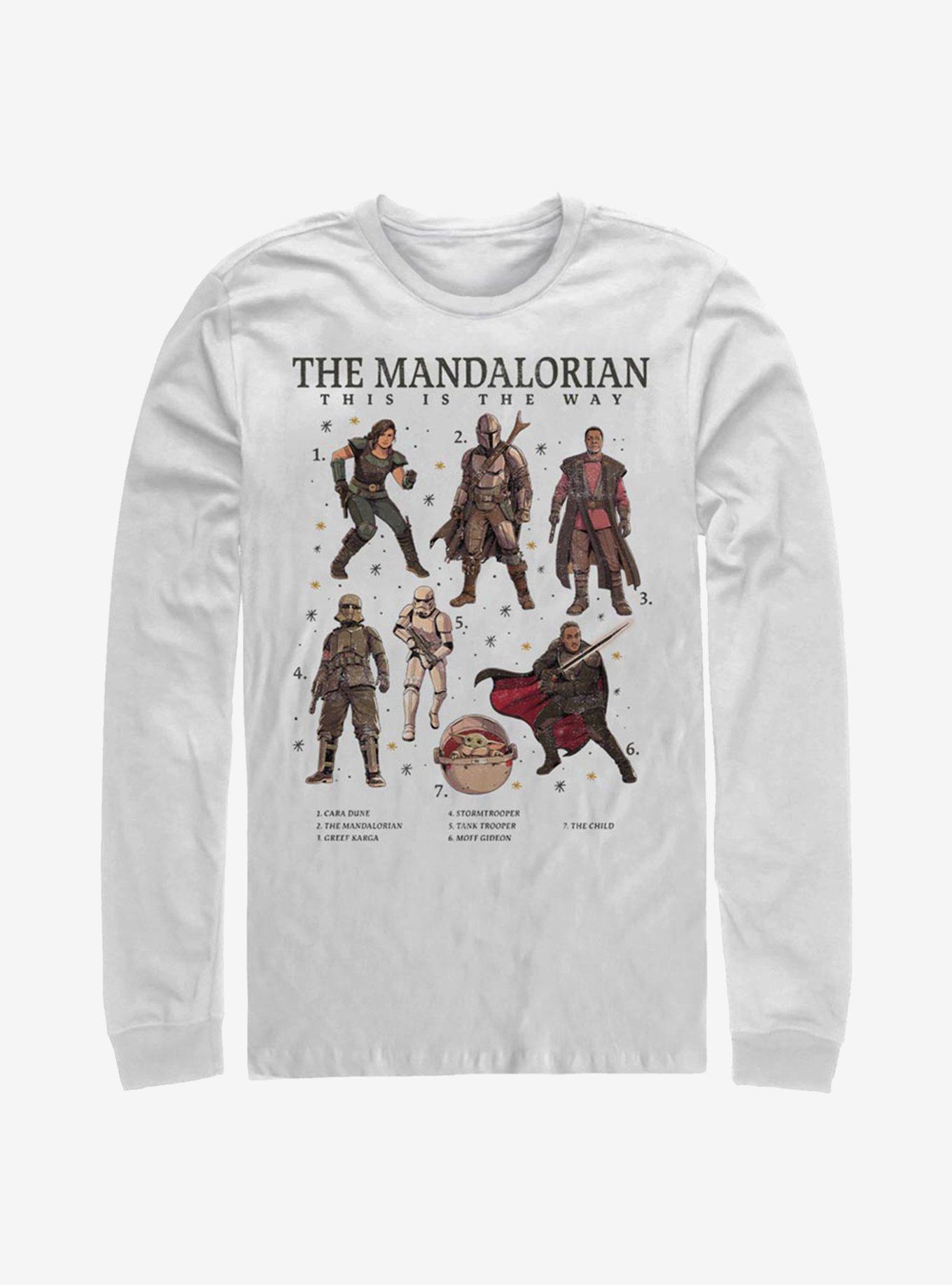 Star Wars The Mandalorian Mando Textbook Long-Sleeve T-Shirt, , hi-res