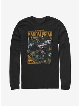 Star Wars The Mandalorian Razor Line Long-Sleeve T-Shirt, , hi-res