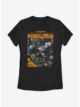 Star Wars The Mandalorian Razor Line Womens T-Shirt, BLACK, hi-res
