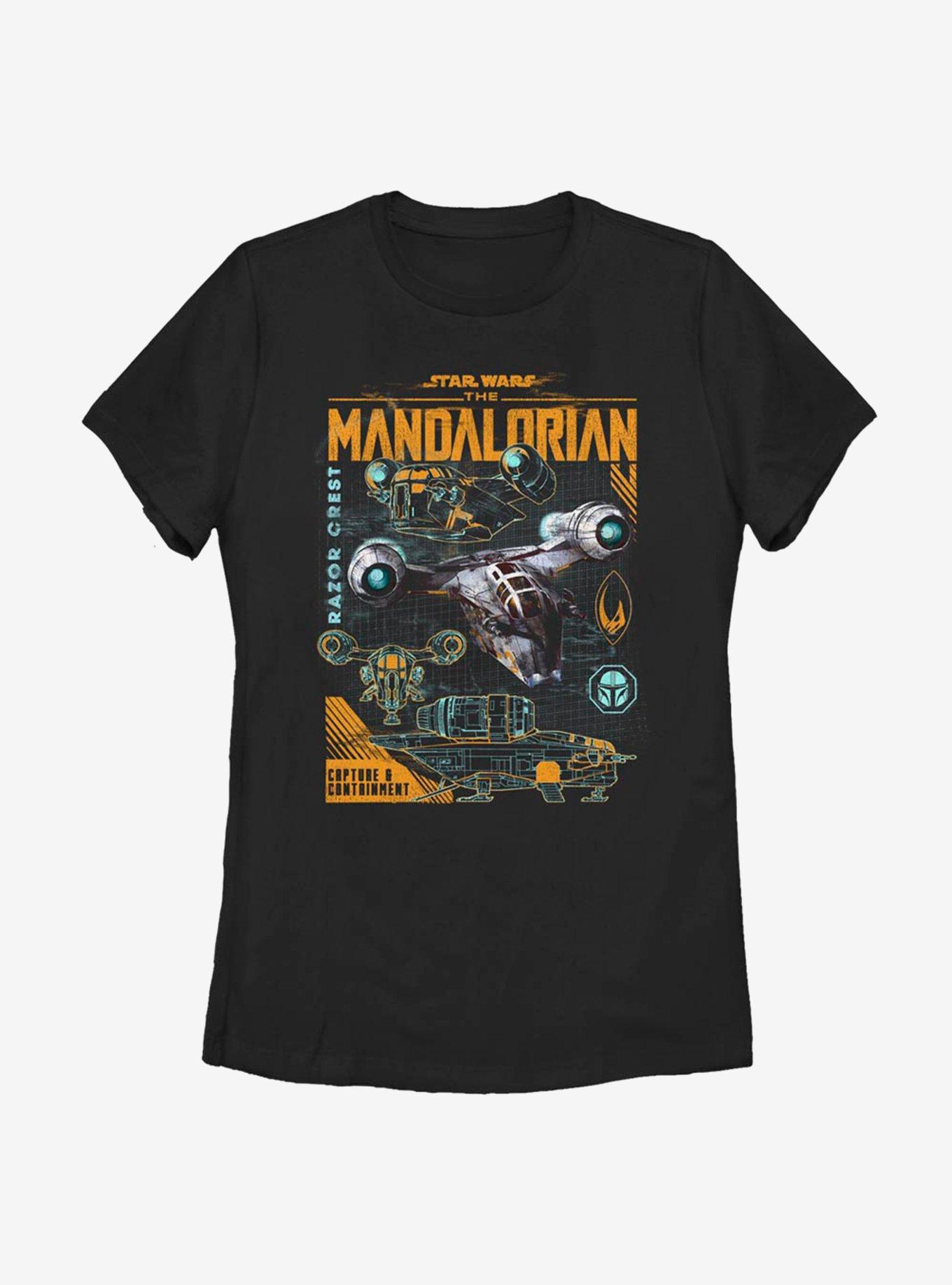 Star Wars The Mandalorian Razor Line Womens T-Shirt, , hi-res