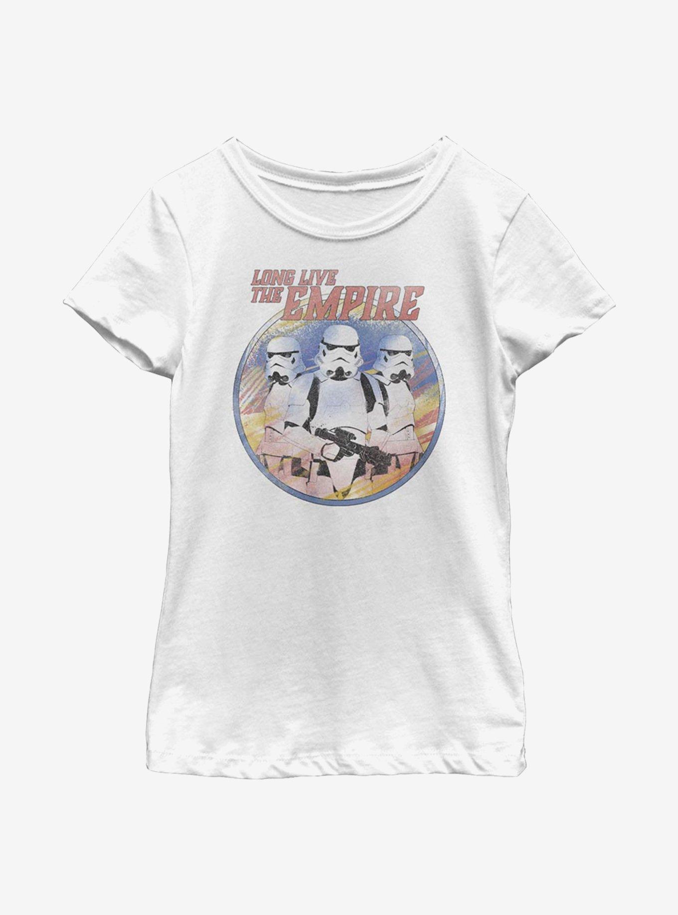 Star Wars The Mandalorian Long Live the Empire Youth Girls T-Shirt