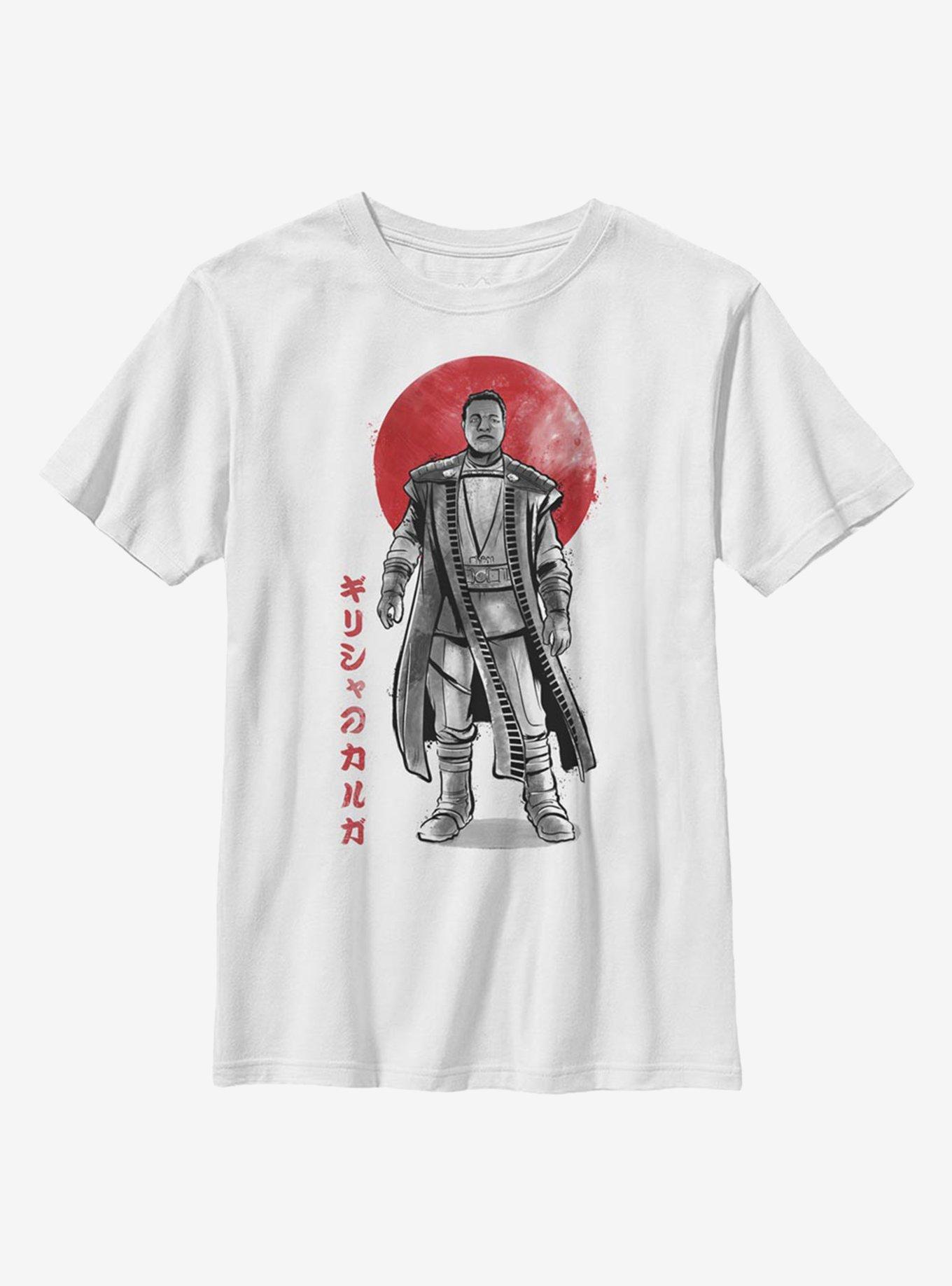 Star Wars The Mandalorian Sumi-E Ink Greef Youth T-Shirt, , hi-res