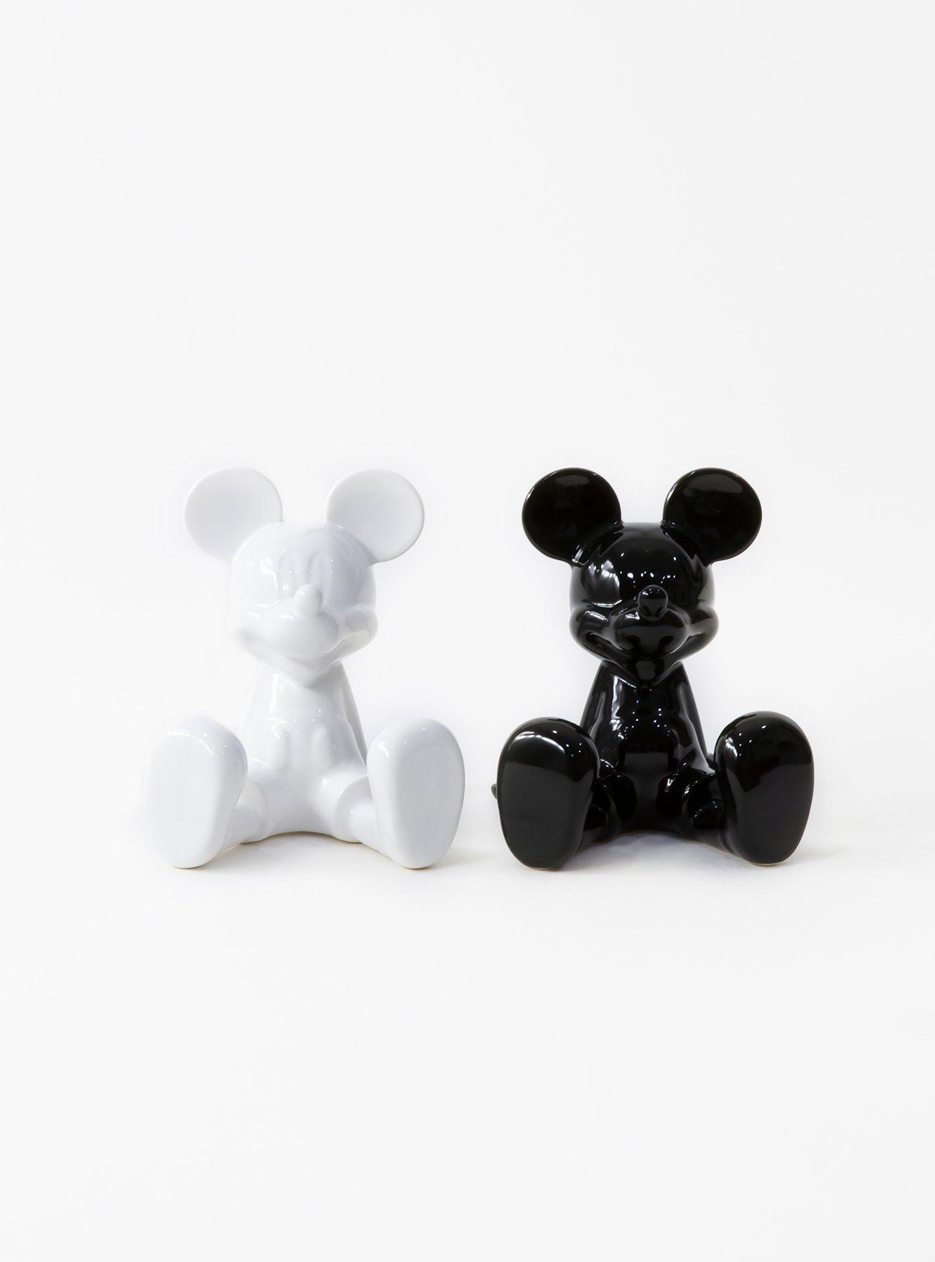 Disney Mickey Mouse Black & White Salt & Pepper Shaker Set, , hi-res