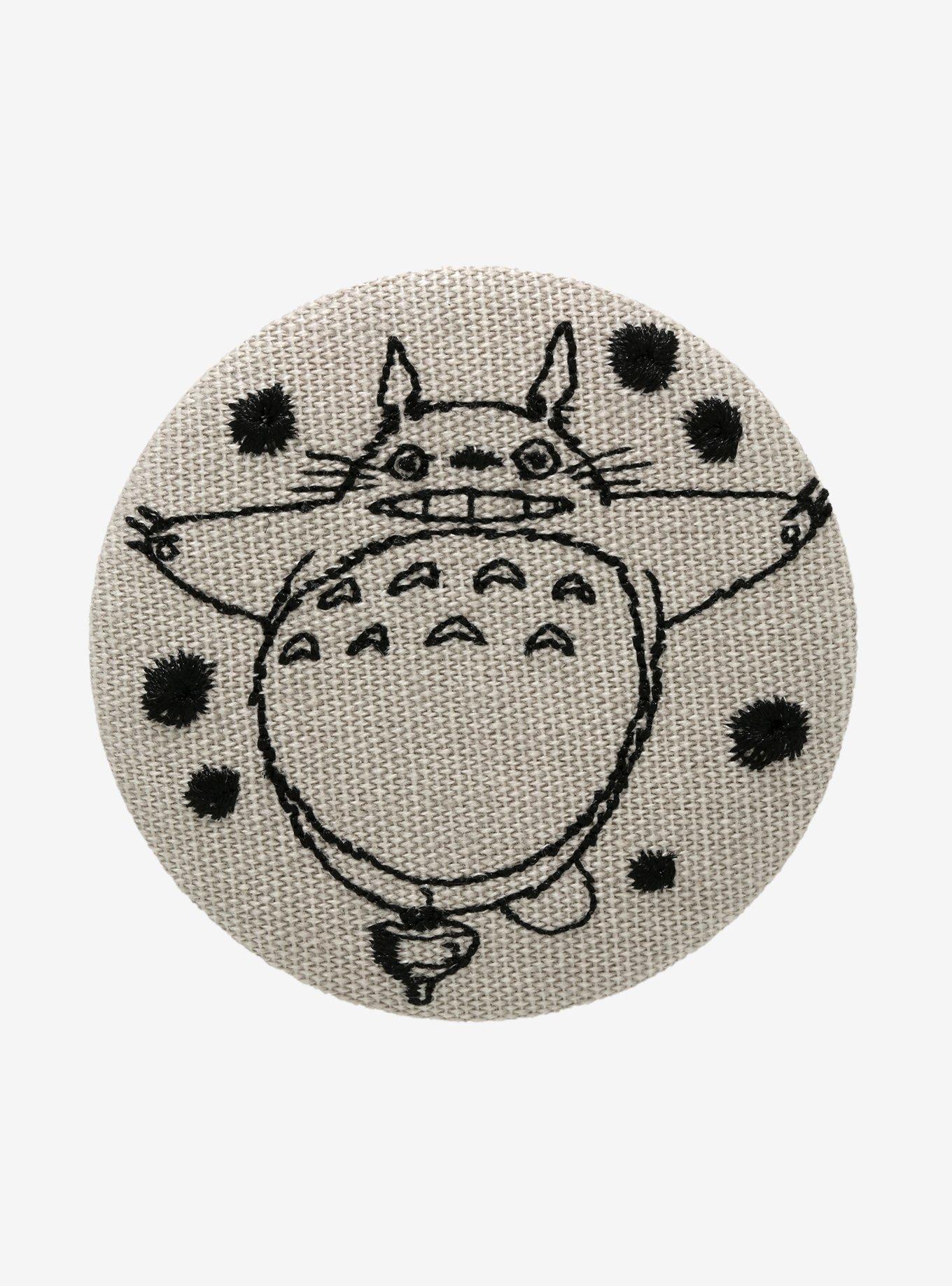 Studio Ghibli My Neighbor Totoro Embroidered 2 Inch Pin