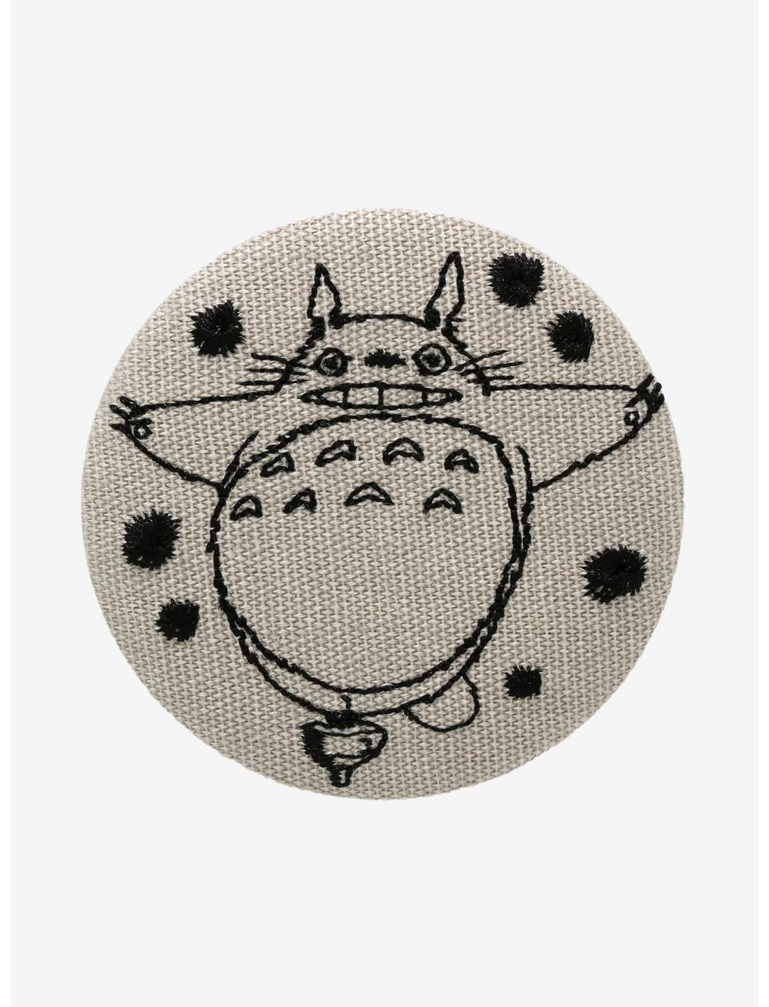 Studio Ghibli My Neighbor Totoro Embroidered 2 Inch Pin, , hi-res