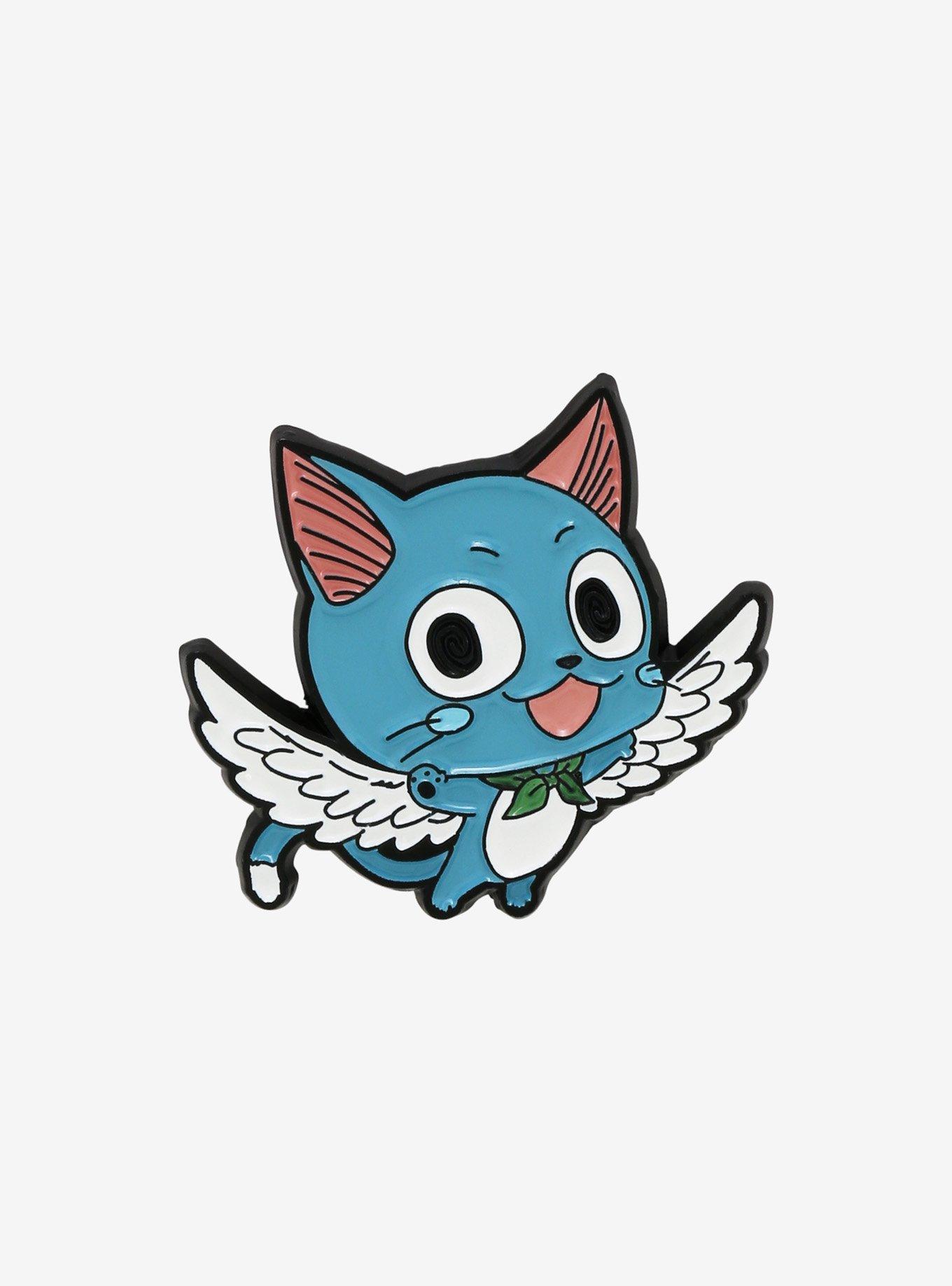 Fairy Tail Happy Enamel Pin, , hi-res