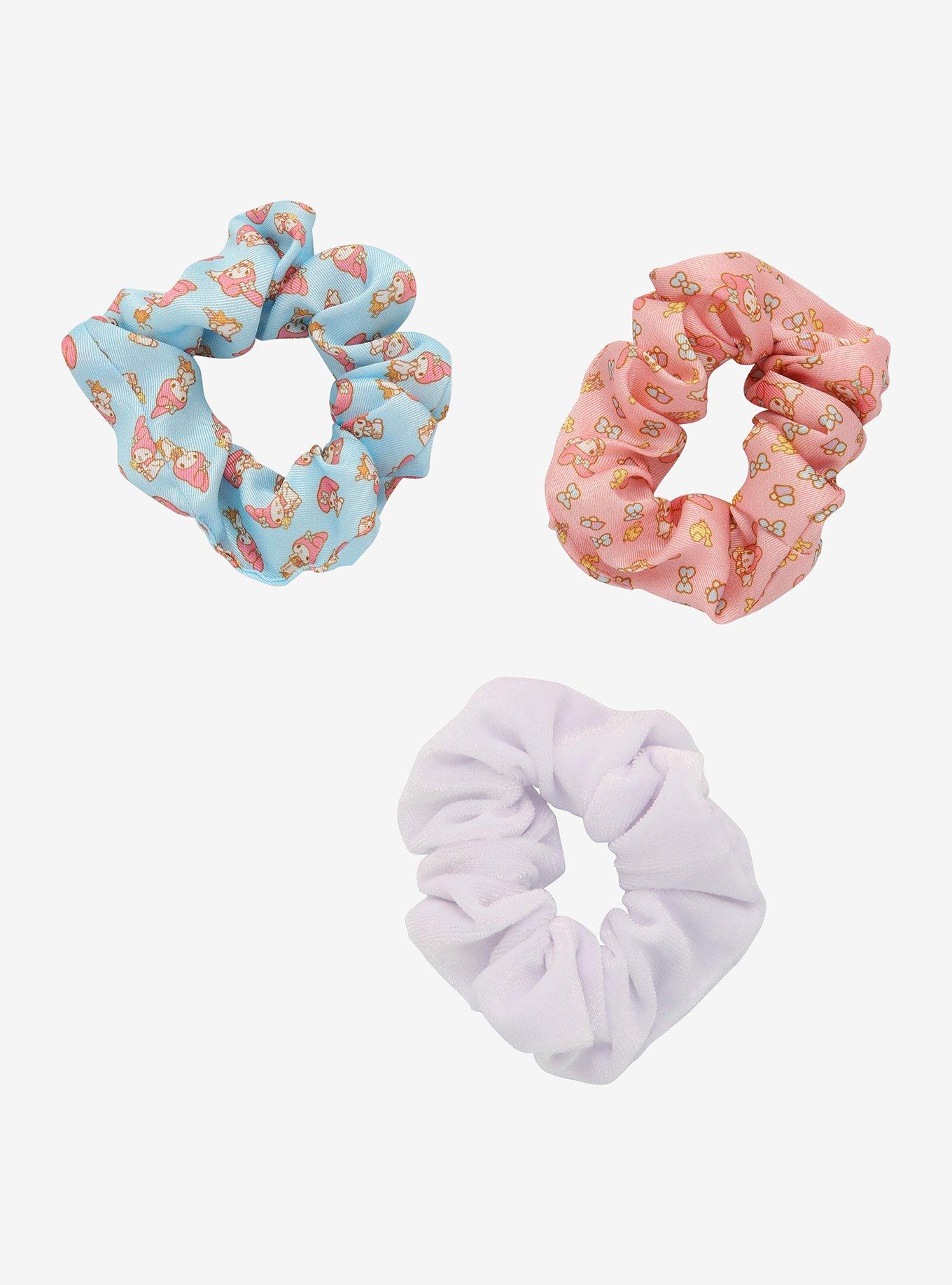 My Melody Pastel Scrunchie Set, , hi-res