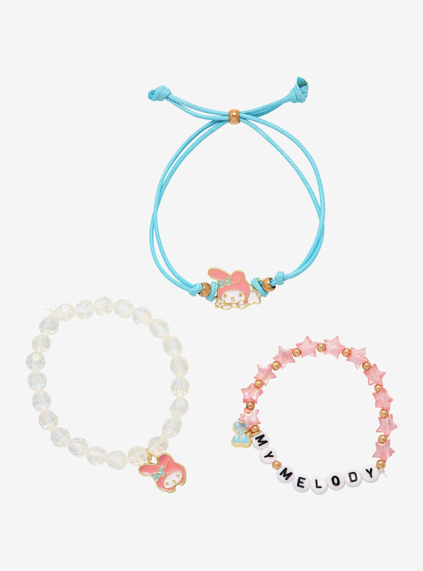 My Melody Bead Bracelet Set, , hi-res