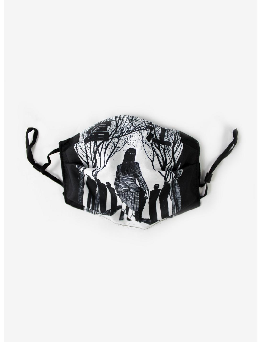 Junji Ito Forest Walking Fashion Face Mask With Filter Pocket, , hi-res