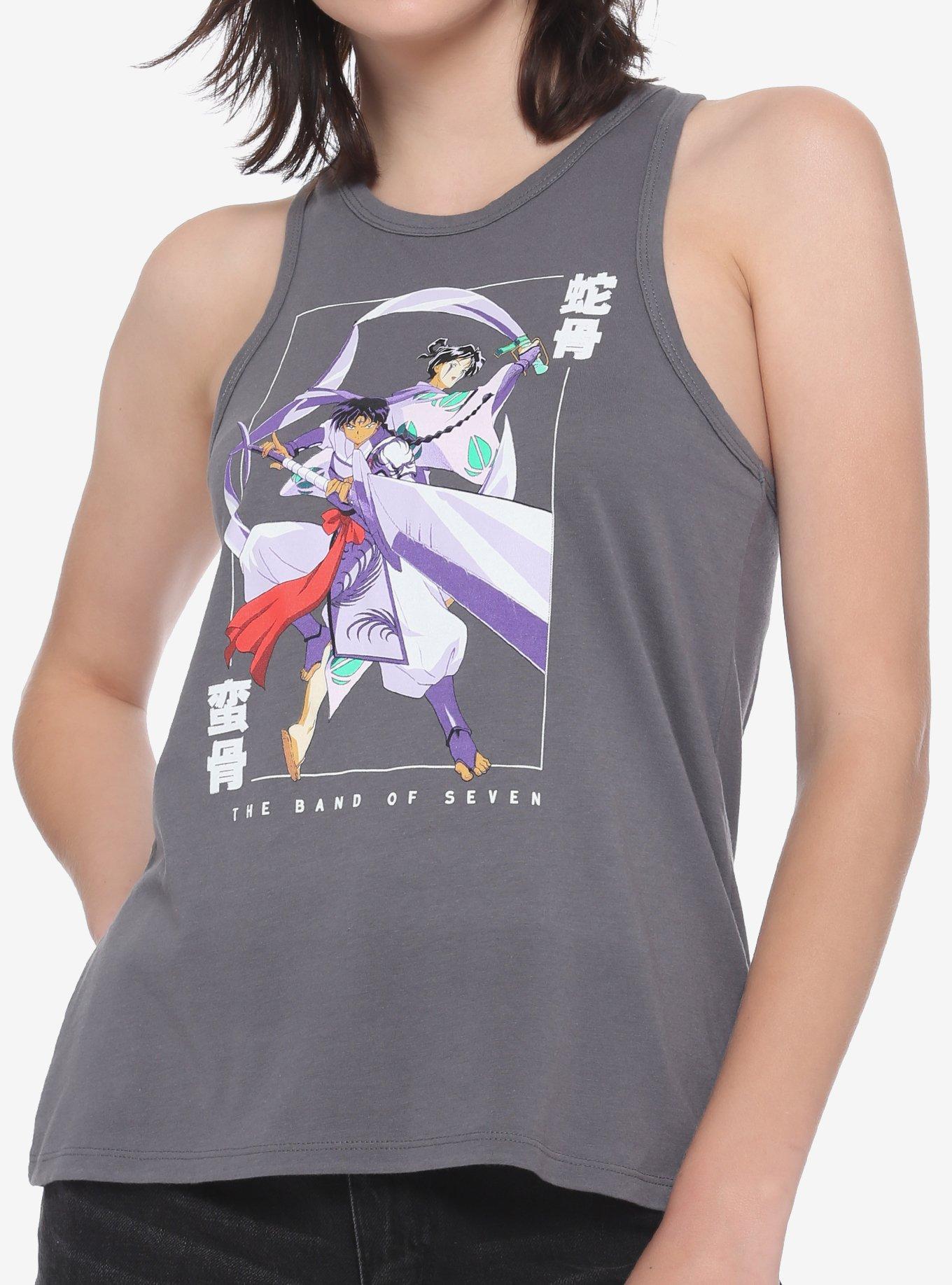 InuYasha Band Of Seven Girls Tank Top, MULTI, hi-res