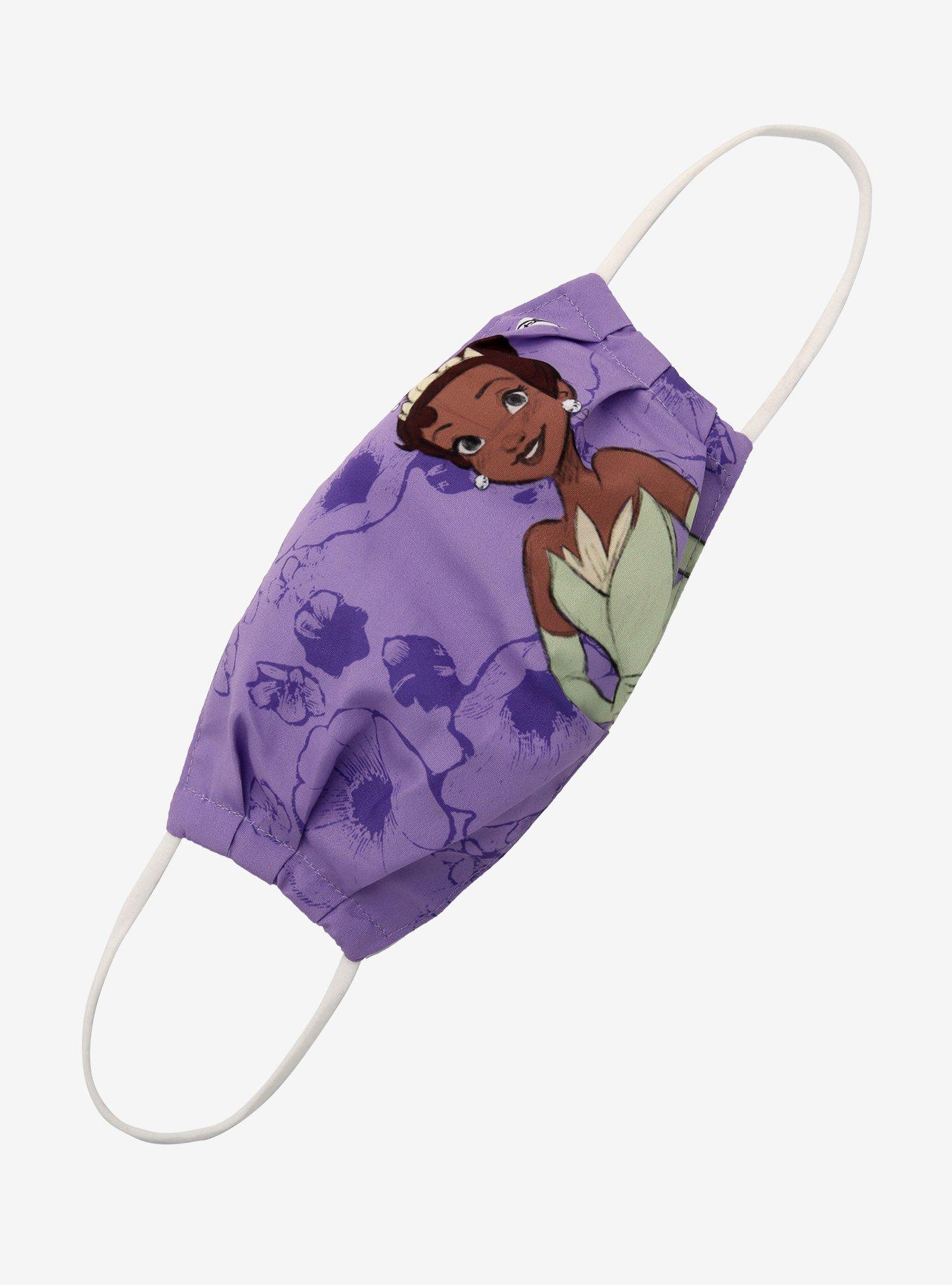 Disney The Princes And The Frog Watercolor Fashion Face Mask, , hi-res
