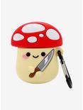 Mushroom With Knife Wireless Earbud Case Cover, , hi-res