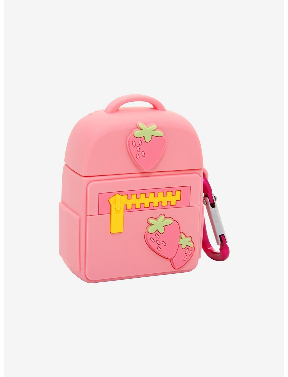 Strawberry Backpack Wireless Earbud Case Cover, , hi-res
