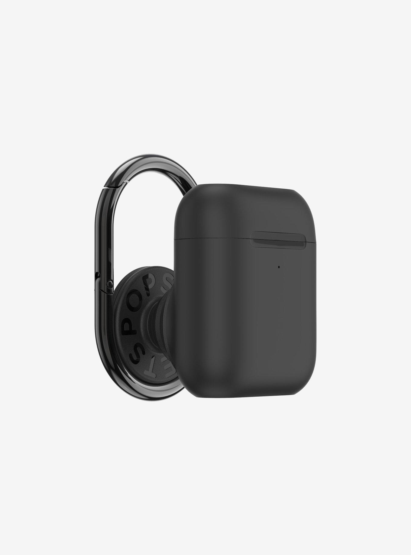 PopSockets PopGrip Black Wireless Earbuds Holder Grip & Stand, , hi-res