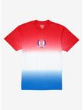 My Hero Academia U.A. High Dip-Dye T-Shirt - BoxLunch Exclusive, RED, hi-res