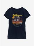 Plus Size Star Wars The Mandalorian Razor Crew Youth Girls T-Shirt, NAVY, hi-res