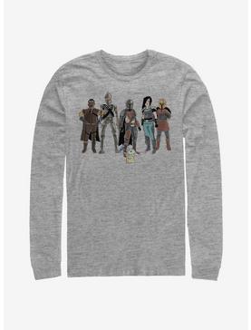 Star Wars The Mandalorian The Child And Friends Long-Sleeve T-Shirt, , hi-res