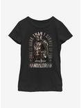 Star Wars The Mandalorian Signed Up Youth Girls T-Shirt, BLACK, hi-res