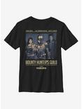 Star Wars The Mandalorian Guild Youth T-Shirt, BLACK, hi-res