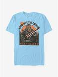 Star Wars The Mandalorian Long Live The Empire T-Shirt, LT BLUE, hi-res