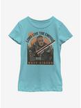 Star Wars The Mandalorian Long Live The Empire Youth Girls T-Shirt, TAHI BLUE, hi-res