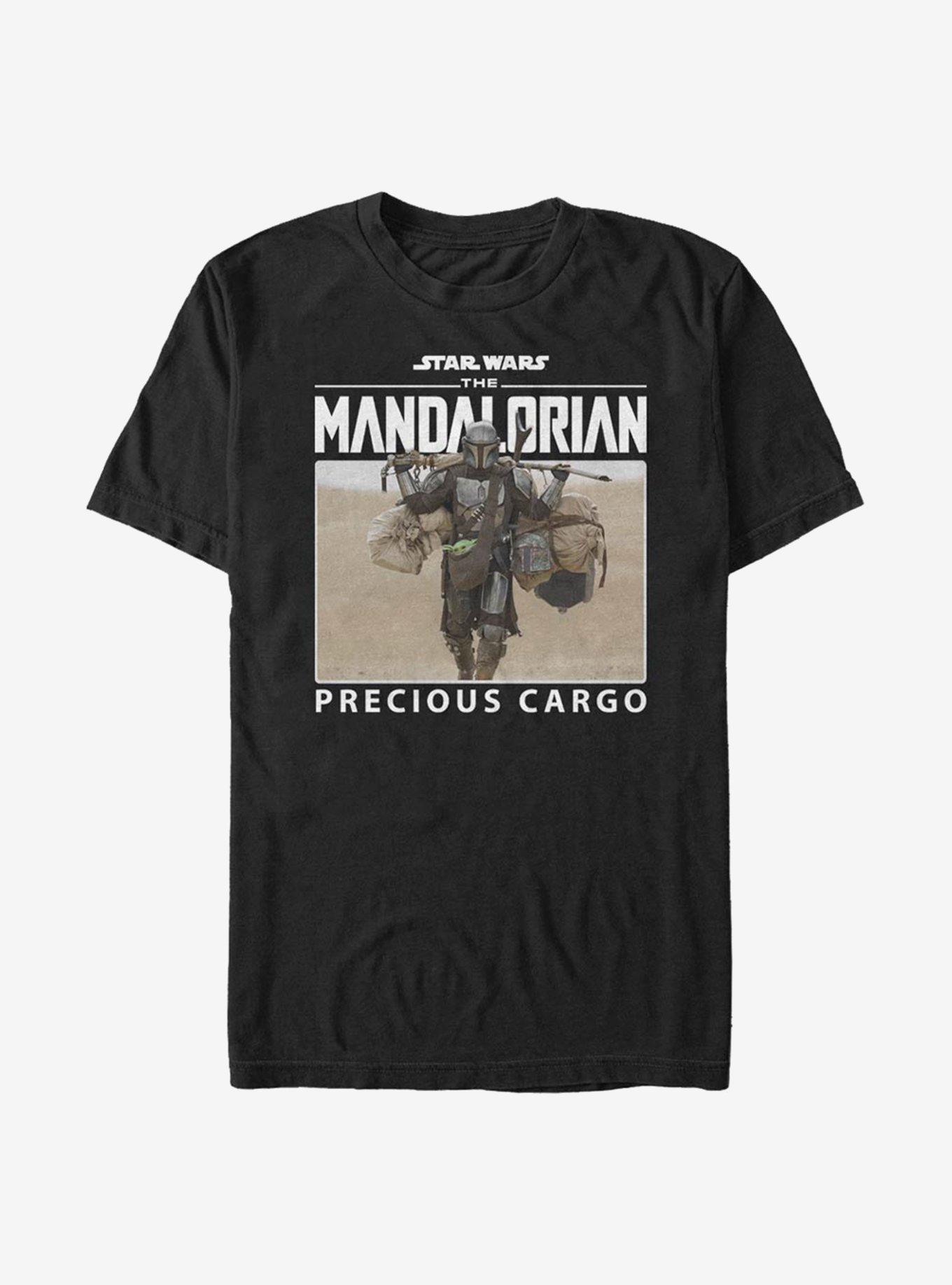Star Wars The Mandalorian Season 2 Precious Cargo T-Shirt, BLACK, hi-res
