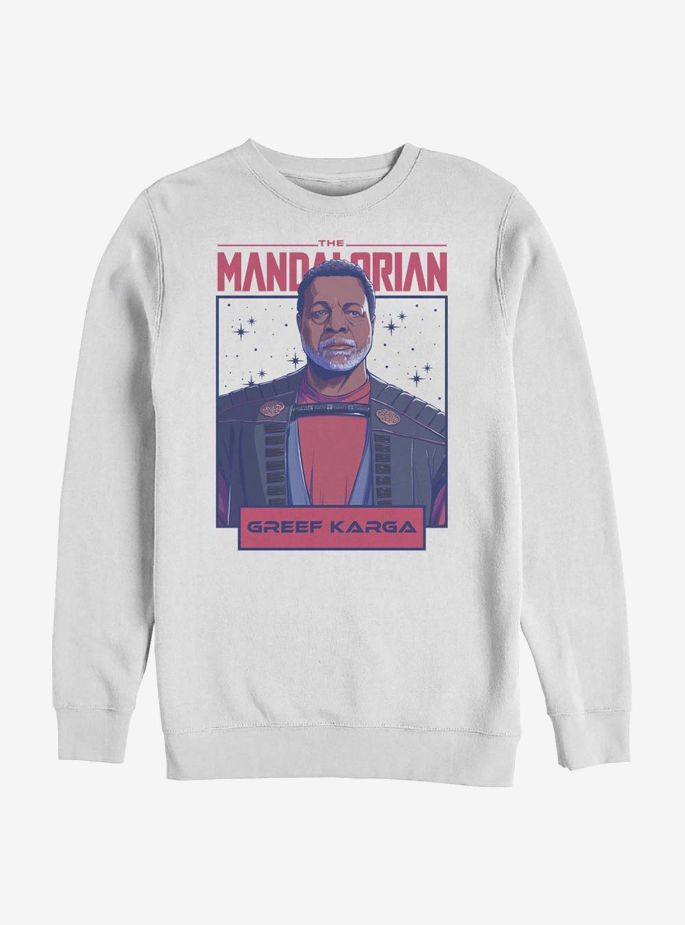 Star Wars The Mandalorian Greef Sweatshirt, WHITE, hi-res