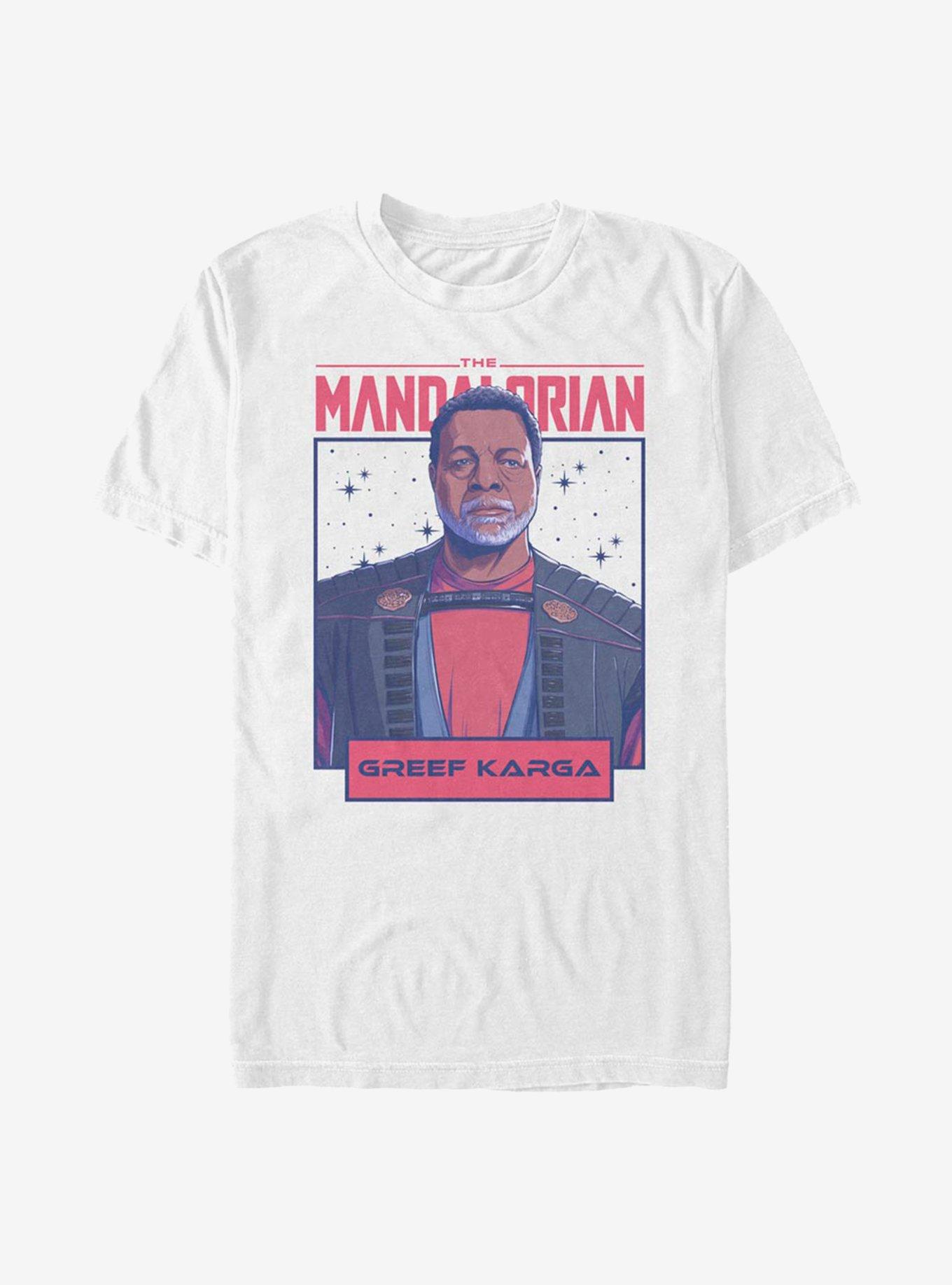 Star Wars The Mandalorian Greef T-Shirt, WHITE, hi-res
