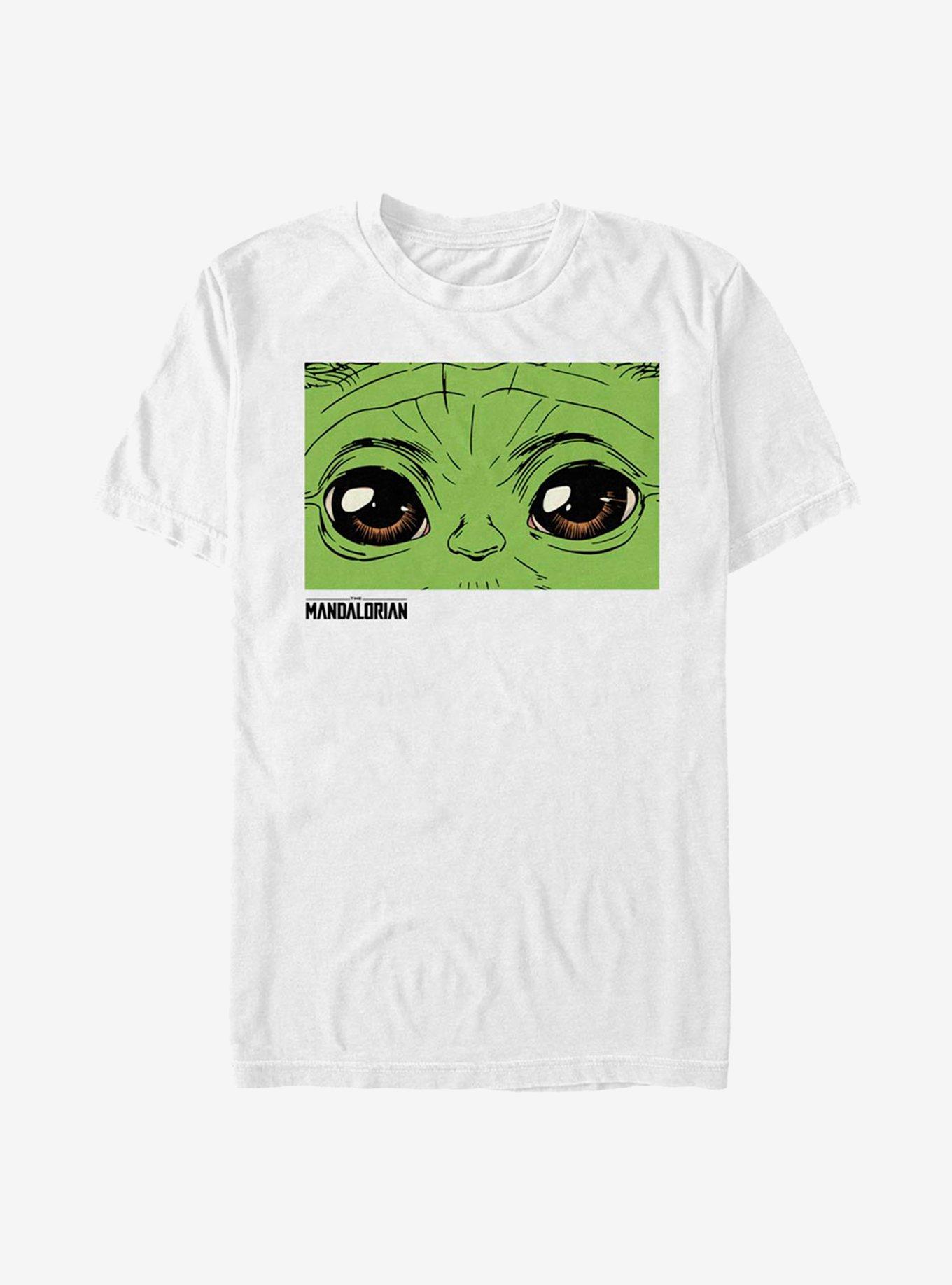 Star Wars The Mandalorian These Eyes T-Shirt, WHITE, hi-res