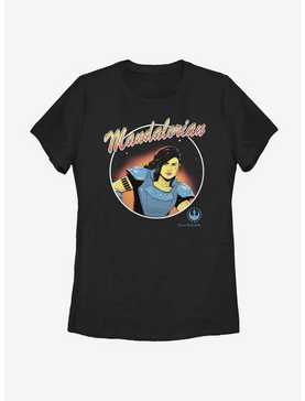 Star Wars The Mandalorian Cara Dune Circle Womens T-Shirt, , hi-res